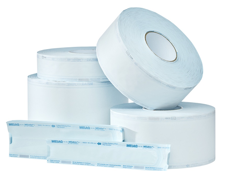 Melag MELAfol - Klarsicht-Sterilisierverpackung als Rolle oder Beutel