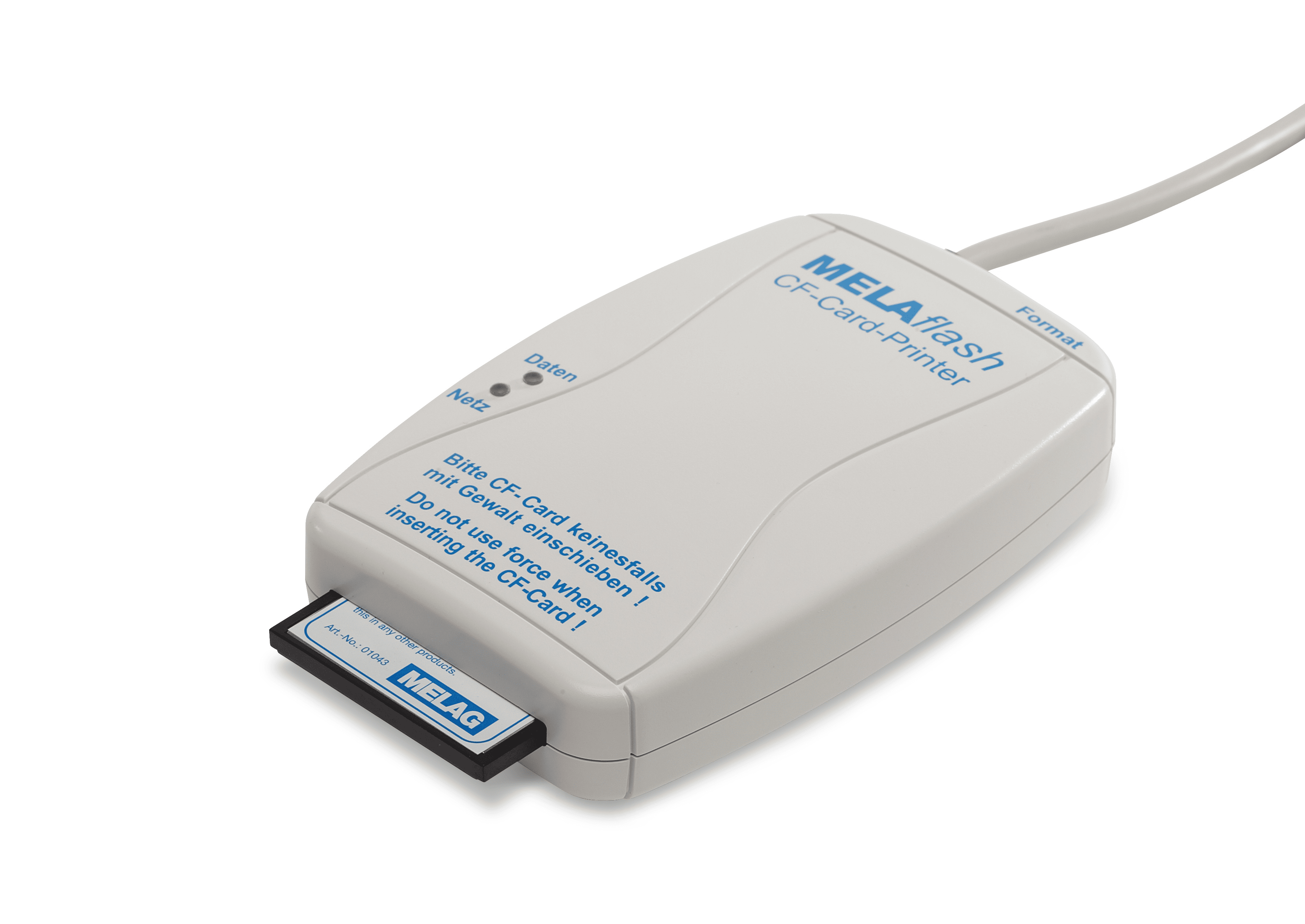 Melag MELAflash CF-Card-Printer - Dokumentation für Autoklaven