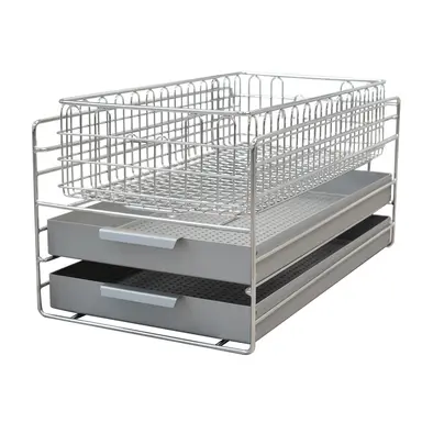 Melag Zubehör Halterung / Tabletts für Cliniclave 45 Serie